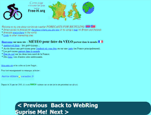 Tablet Screenshot of meteo.free-h.net