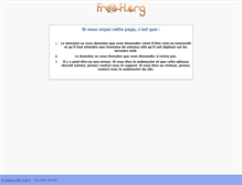 Tablet Screenshot of cyberfolio.free-h.net